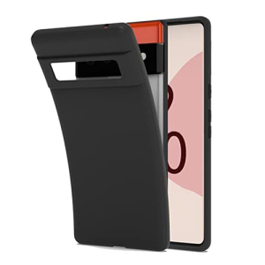 Slim Matte Soft TPU Case for Google Pixel 8 - Black
