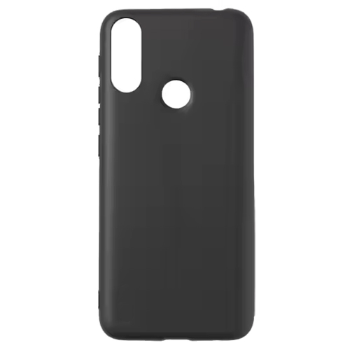 Slim Matte Soft TPU Case for Moto G8 Plus - Black