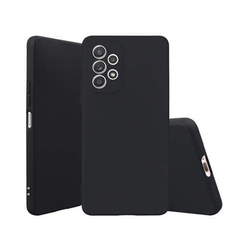 Slim Matte Soft TPU Case for Samsung Galaxy A53 5G - Black