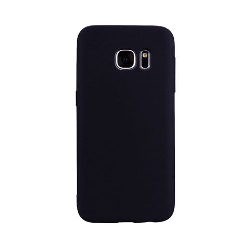 Slim Matte Soft TPU Case for Samsung Galaxy S7 Edge - Black