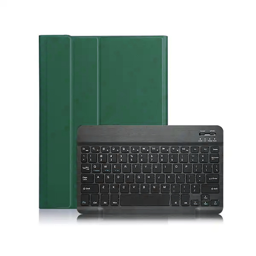 Smart Keyboard Cover for Apple iPad Air 4 / Air 5 / Air 6 11'' / Air 7 11'' / Air 8 11" - Matte Green