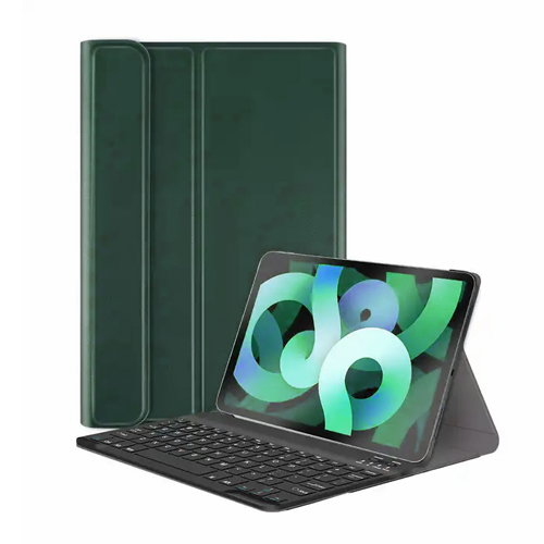 Smart Keyboard Cover for Apple iPad Air 4 / Air 5 / Air 6 11'' / Air 7 11'' / Air 8 11" - Matte Green