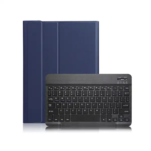 Smart Keyboard Cover for Apple iPad Air 4 / Air 5 / Air 6 11'' / Air 7 11'' / Air 8 11" - Navy Blue