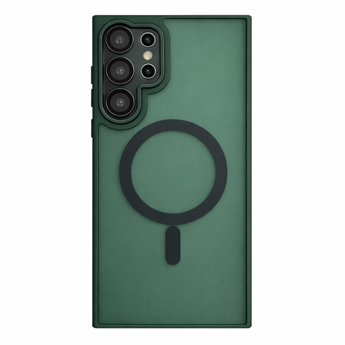 Smoke Magsafe Case for Samsung Galaxy S26 Ultra - Green