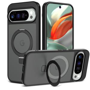 Smoke Magsafe with Kickstand Case for Google Pixel 10a - Black