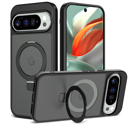 Smoke Magsafe with Kickstand Case for Google Pixel 10a - Black
