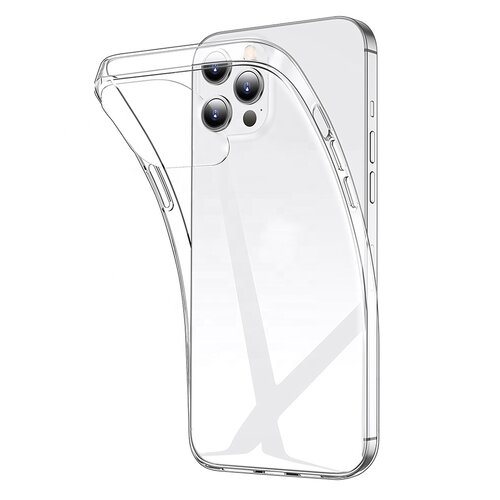 Slim Clear Soft TPU Case for Apple iPhone 16 Pro Max - Clear
