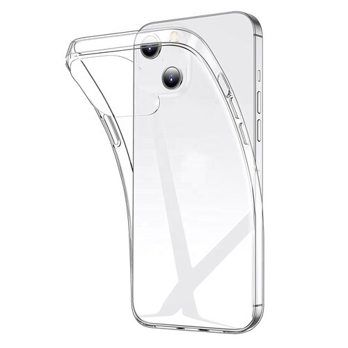 Slim Clear Soft TPU Case for Apple iPhone 13 / 14 - Clear