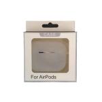 Soft Silicone Skin Cover Shock-Absorbing Protective Case for Airpods 3 - White