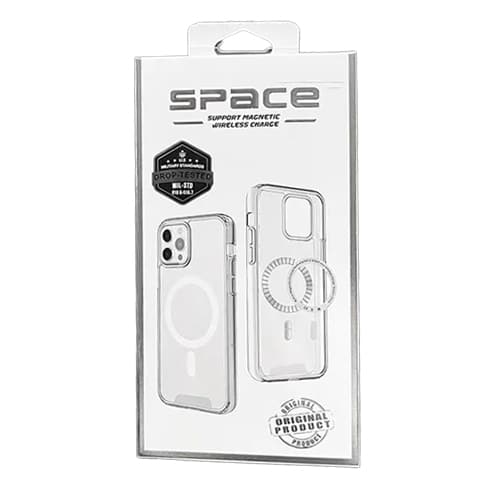 Armor Anti Shock Clear Space Case with Magsafe for Apple iPhone 14 Pro - Clear
