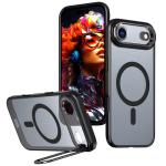 TPU with Magsafe and Lens Holder Case for Apple iPhone 17 Air - Black