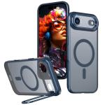 TPU with Magsafe and Lens Holder Case for Apple iPhone 17 Air - Navy Blue