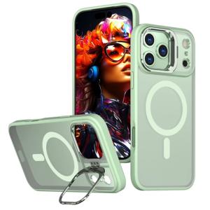TPU with Magsafe and Lens Holder Case for Apple iPhone 17 Pro - Green