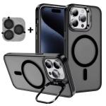 TPU with Magsafe and Lens Holder Case for Apple iPhone 13 Pro Max - Black