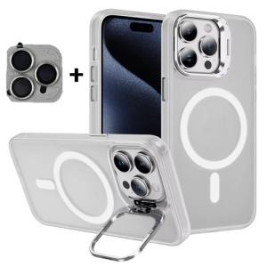 TPU with Magsafe and Lens Holder Case for Apple iPhone 15 Pro Max - Clear