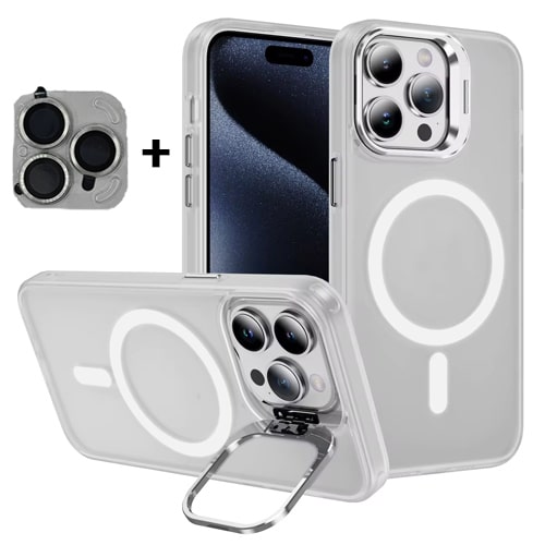 TPU with Magsafe and Lens Holder Case for Apple iPhone 14 Pro Max - Clear