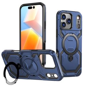 TitanGuard with Magsafe Case for Apple iPhone 17 Pro - Navy Blue