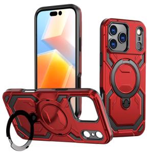 TitanGuard with Magsafe Case for Apple iPhone 17 Pro Max - Red