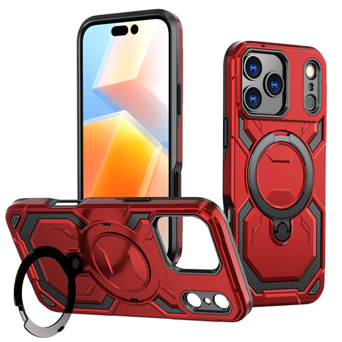 TitanGuard with Magsafe Case for Apple iPhone 17 Pro - Red