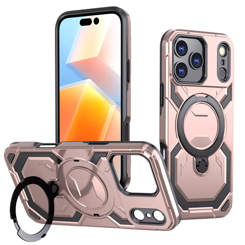 TitanGuard with Magsafe Case for Apple iPhone 17 Pro Max - Rose Gold