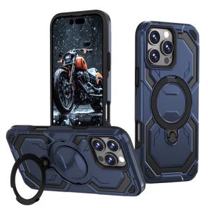 TitanGuard with Magsafe Case for Apple iPhone 12 Pro Max / 13 Pro Max - Navy Blue
