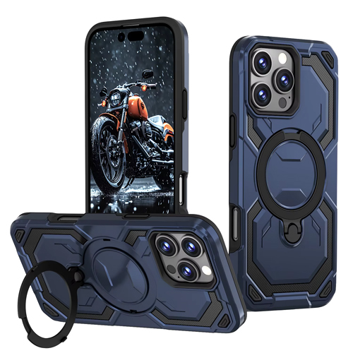 TitanGuard with Magsafe Case for Apple iPhone 12 Pro Max / 13 Pro Max - Navy Blue