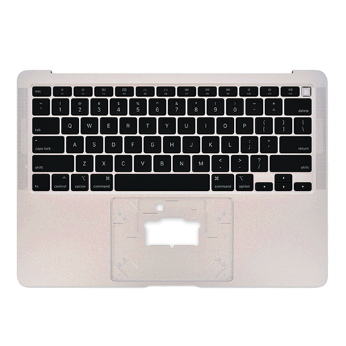 Top Case Keyboard with Battery Pre-Installed Compatible for Apple MacBook Air 13'' (A2179 / 2020) (US English) (PULL) - Rose Gold