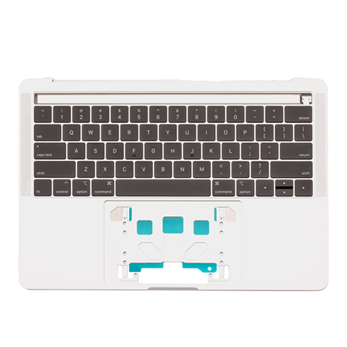 Top Case Keyboard with Battery Pre-Installed Compatible for Apple MacBook Pro 13'' (A1989 / 2018 / 2019) (US English) (PULL) - Space Gray