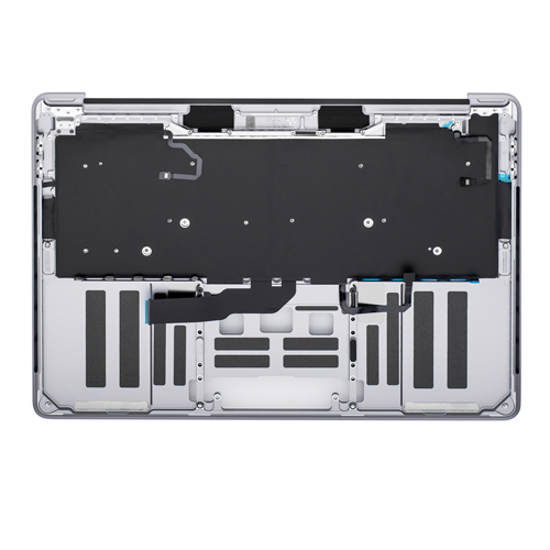 Top Case Keyboard with Battery Pre-Installed Compatible for Apple MacBook Pro 13'' (A2251 / 2020) (US English) (PULL) - Silver