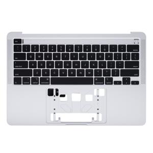 Top Case Keyboard with Battery Pre-Installed Compatible for Apple MacBook Pro 13'' (A2289 / 2020) (US English) (PULL) - Silver