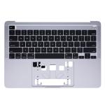 Top Case Keyboard with Battery Pre-Installed Compatible for Apple MacBook Pro 13'' (A2289 / 2020) (US English) (PULL) - Space Gray