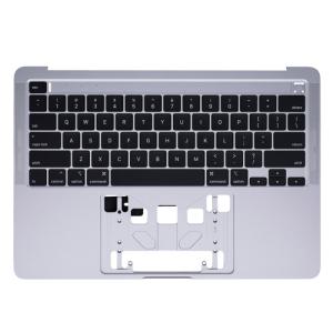 Top Case Keyboard with Battery Pre-Installed Compatible for Apple MacBook Pro 13'' (A2289 / 2020) (US English) (PULL) - Space Gray