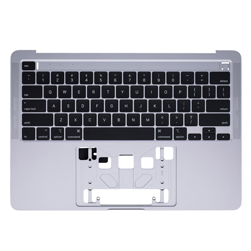 Top Case Keyboard with Battery Pre-Installed Compatible for Apple MacBook Pro 13'' (A2289 / 2020) (US English) (PULL) - Space Gray