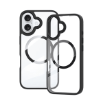 Transparent Shield with Magsafe Case for Apple iPhone 17 Air - Black