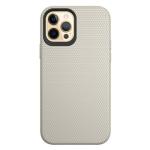 Triangle Shockproof Case with Anti Slip Grains for Apple iPhone 12 Pro Max - Golden