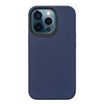 Triangle Shockproof Case with Anti Slip Grains for Apple iPhone 13 Pro Max / 14 Pro Max - Navy Blue
