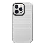 Triangle Shockproof Case with Anti Slip Grains for Apple iPhone 17 Air - Silver