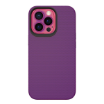 Triangle Shockproof Case with Anti Slip Grains for Apple iPhone 12/12 Pro - Deep Purple