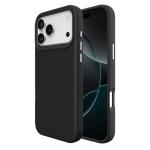 Triangle Shockproof Case with Anti Slip Grains for Apple iPhone 17 Pro Max - Black