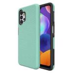Triangle Shockproof Case with Anti Slip Grains for Samsung Galaxy A32 5G - Mint