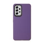 Triangle Shockproof Case with Anti Slip Grains for Samsung Galaxy A53 5G - Deep Purple