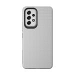 Triangle Shockproof Case with Anti Slip Grains for Samsung Galaxy A33 5G - Silver
