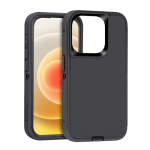 Triple Layer Protection Case & Belt Clip for Apple iPhone 16 Pro - Black