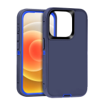 Triple Layer Protection Case & Belt Clip for Apple iPhone 15 Pro - Navy Blue