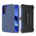 Triple Layer Protection Case & Belt Clip for Samsung Galaxy S23 - Navy Blue