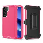 Triple Layer Protection Case & Belt Clip for Samsung Galaxy S22 Plus - Pink