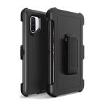 Triple Layer Protection Case & Belt Clip for Samsung Galaxy Note 10 Plus 5G - Black