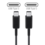 Type-C to Type-C Super Fast Cable for Galaxy Note 20 Ultra in Retail Packaging (1M-5A) - Black