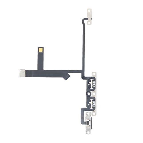 Volume Button Flex Cable with Metal Bracket Compatible for iPhone XS