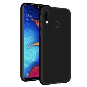 Slim Matte Soft TPU Case for Samsung Galaxy A10S - Black